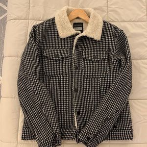 Hounds Tooth Trucker Jacket
